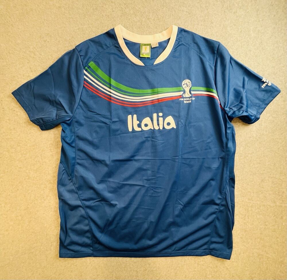 Italia Classic Blue 2014 FIFA World Cup Italia #10 L Jersey